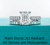 Moissanite Bridal Ring
