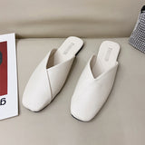 Female Summer Elegant Toe Flat Slippers