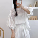 Ramie Summer Women Tops