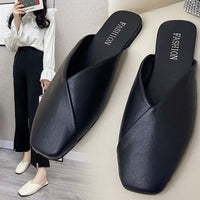 Female Summer Elegant Toe Flat Slippers