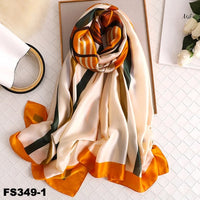 luxury women scarf summer silk scarves shawls lady wraps soft pashimina female Echarpe Designer beach stole bandana