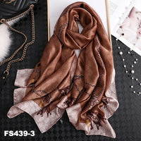 luxury women scarf summer silk scarves shawls lady wraps soft pashimina female Echarpe Designer beach stole bandana