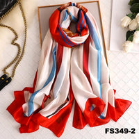 luxury women scarf summer silk scarves shawls lady wraps soft pashimina female Echarpe Designer beach stole bandana