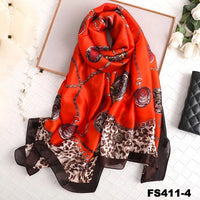 luxury women scarf summer silk scarves shawls lady wraps soft pashimina female Echarpe Designer beach stole bandana