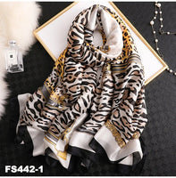 luxury women scarf summer silk scarves shawls lady wraps soft pashimina female Echarpe Designer beach stole bandana