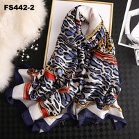 luxury women scarf summer silk scarves shawls lady wraps soft pashimina female Echarpe Designer beach stole bandana