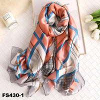 luxury women scarf summer silk scarves shawls lady wraps soft pashimina female Echarpe Designer beach stole bandana