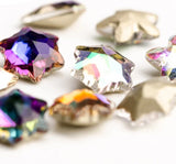 Nail Art Wheel Rhinestone Diamond Gems Metal AB Crystal Glitter 3D Tips Accessoires Jewelry Manicure Tools Decoration DIY Design