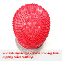 Warm Pet Dog Shoes Winter Waterproof Pet Dog Boots Shoe Rain Snow Booties Reflective Nonslip Footwear For Small Large Dogs
