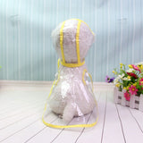 Waterproof Transparent Raincoats XS-XL Dog Raincoat Spring Summer Rain Coats Dog Light Clothes Pet Accessories Puppy Rain