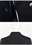 European Casual Slim fitness Metal Gold Button Jacket White Black Khaki Colors Female Blazer