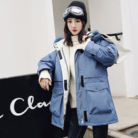 Winter Jacket Women Large Natural Fox Fur White Duck Down Coat Thick Parkas Warm Sash Tie Up Zipper Down Snow Outerwear
