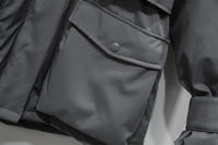 Winter Jacket Women Large Natural Fox Fur White Duck Down Coat Thick Parkas Warm Sash Tie Up Zipper Down Snow Outerwear