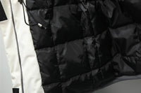 Winter Jacket Women Large Natural Fox Fur White Duck Down Coat Thick Parkas Warm Sash Tie Up Zipper Down Snow Outerwear
