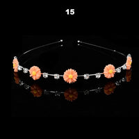 Wedding Bridal Bridesmaid Tiara Crown Headband Heart Girls Love Crystal Rhinestone Jewelry hair Accessories Bride Head Ornament