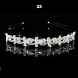 Wedding Bridal Bridesmaid Tiara Crown Headband Heart Girls Love Crystal Rhinestone Jewelry hair Accessories Bride Head Ornament