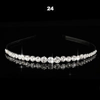 Wedding Bridal Bridesmaid Tiara Crown Headband Heart Girls Love Crystal Rhinestone Jewelry hair Accessories Bride Head Ornament