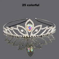 Wedding Bridal Bridesmaid Tiara Crown Headband Heart Girls Love Crystal Rhinestone Jewelry hair Accessories Bride Head Ornament