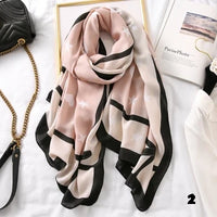 Autumn winter women beach quality shawl cotton scarf lady fashion scarves bandana pashmina wrap hijab muffler