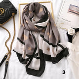 Autumn winter women beach quality shawl cotton scarf lady fashion scarves bandana pashmina wrap hijab muffler