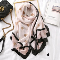 Autumn winter women beach quality shawl cotton scarf lady fashion scarves bandana pashmina wrap hijab muffler