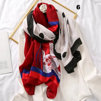 Autumn winter women beach quality shawl cotton scarf lady fashion scarves bandana pashmina wrap hijab muffler