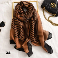 Autumn winter women beach quality shawl cotton scarf lady fashion scarves bandana pashmina wrap hijab muffler