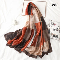 Autumn winter women beach quality shawl cotton scarf lady fashion scarves bandana pashmina wrap hijab muffler