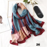 Autumn winter women beach quality shawl cotton scarf lady fashion scarves bandana pashmina wrap hijab muffler