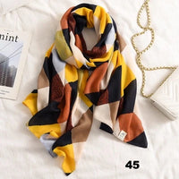 Autumn winter women beach quality shawl cotton scarf lady fashion scarves bandana pashmina wrap hijab muffler