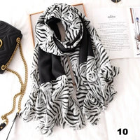 Autumn winter women beach quality shawl cotton scarf lady fashion scarves bandana pashmina wrap hijab muffler