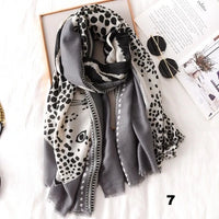 Autumn winter women beach quality shawl cotton scarf lady fashion scarves bandana pashmina wrap hijab muffler