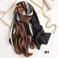 Autumn winter women beach quality shawl cotton scarf lady fashion scarves bandana pashmina wrap hijab muffler