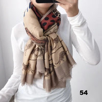 Autumn winter women beach quality shawl cotton scarf lady fashion scarves bandana pashmina wrap hijab muffler