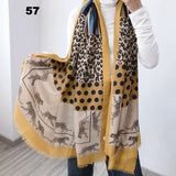 Autumn winter women beach quality shawl cotton scarf lady fashion scarves bandana pashmina wrap hijab muffler