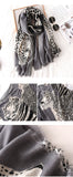 Autumn winter women beach quality shawl cotton scarf lady fashion scarves bandana pashmina wrap hijab muffler