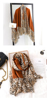Autumn winter women beach quality shawl cotton scarf lady fashion scarves bandana pashmina wrap hijab muffler