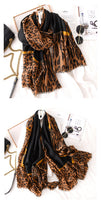 Autumn winter women beach quality shawl cotton scarf lady fashion scarves bandana pashmina wrap hijab muffler