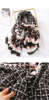 Autumn winter women beach quality shawl cotton scarf lady fashion scarves bandana pashmina wrap hijab muffler