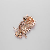 Elegant Crystal Rhinestone Butterfly Peacock Cat Owl Opal Stone Animal Brooches Pin for Women Suit Brooch Clothing Buckle