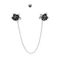 Sweater Cardigan Clip Duck-mouth Clips Flexible Beaded Pearl Pin Brooch Shawl Shirt Collar Buckles For Clothing Decoration