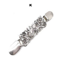 Sweater Cardigan Clip Duck-mouth Clips Flexible Beaded Pearl Pin Brooch Shawl Shirt Collar Buckles For Clothing Decoration