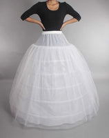 Wedding Petticoat Crinoline Slip Underskirt Bridal Dress Hoop Vintage Slips