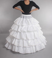 Wedding Petticoat Crinoline Slip Underskirt Bridal Dress Hoop Vintage Slips