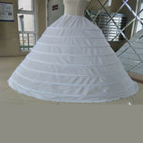 Wedding Petticoat Crinoline Slip Underskirt Bridal Dress Hoop Vintage Slips