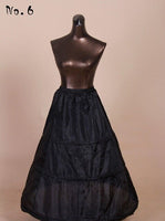 Black A-line Mermaid Wedding Petticoat Crinoline Underskirt Slip TuTu Short