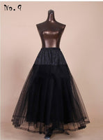 Black A-line Mermaid Wedding Petticoat Crinoline Underskirt Slip TuTu Short