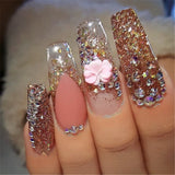 Nail Art Rhinestone Gel Glue Super Sticky Adhesive UV Gel Nail Polish Glue for DIY Nail Art Crystal Gems Jewelry Decoration