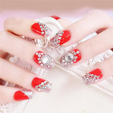 Nail Art Rhinestone Gel Glue Super Sticky Adhesive UV Gel Nail Polish Glue for DIY Nail Art Crystal Gems Jewelry Decoration