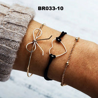 30 Styles Bohemian Bracelet Set For women Shell Star Map lotus pineapple Heart Natural stone Beads chains Bangle Boho Jewelry